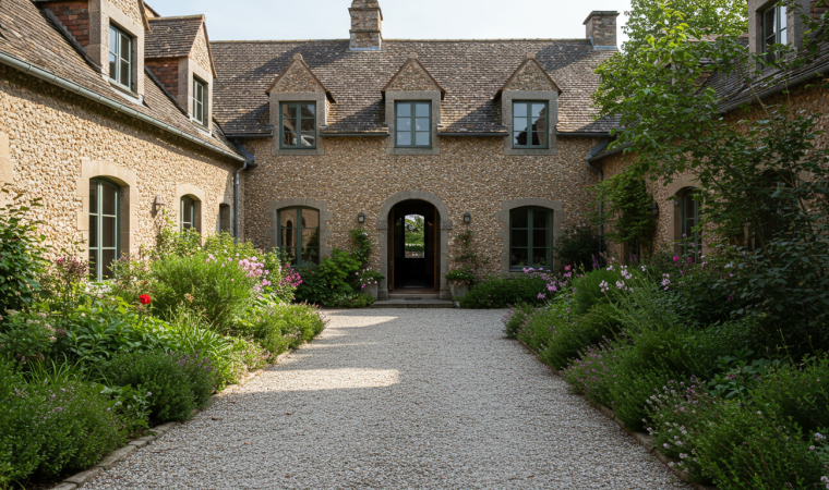 Chemin d’accès en gravier : les astuces pour une pose parfaite et durable