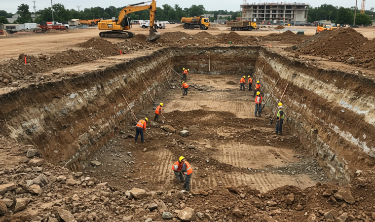 Excavation pour fondations : les secrets d’une base solide comme le roc