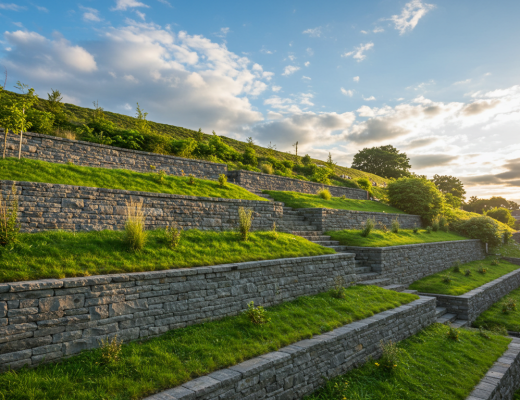 Murs de soutènement : comment dompter les terrains en pente ?