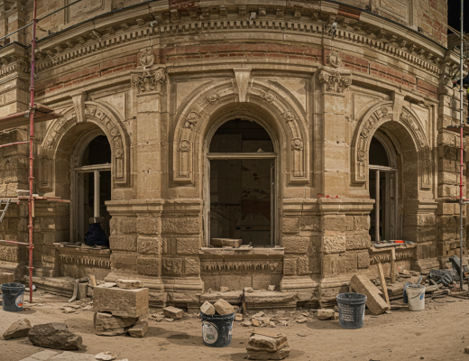 Reconstruction de façade : comment sublimer la pierre en respectant son histoire ?