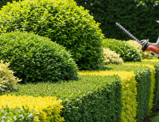 Haies épaisses : techniques pour un résultat propre