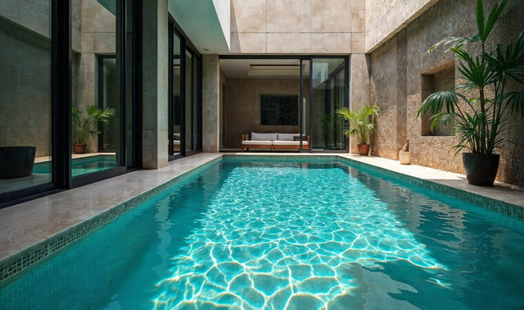 Fuite piscine canalisations enterrées : mise en pression